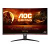AOC Gaming C32G2ZE / BK - LED-Monitor - Gaming - gebogen - 80 cm (32") (31.5" sichtbar) - 1920 x 1080 Full HD (1080p) @ 240 Hz - VA - 300 cd / m² - 3000:1 - 1 ms - 2xHDMI, DisplayPort - Schwarz