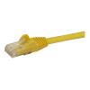 StarTech.com 2m Cat6 Gigabit Snagless Patchkabel - RJ45 UTP Netzwerkkabel mit Schutzmanschette - Cat 6 Kabel - Gelb - Patch-Kabel - RJ-45 (M) zu RJ-45 (M) - 2 m - UTP - CAT 6 - ohne Haken - Gelb