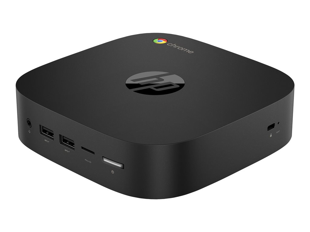 HP Chromebox Enterprise G3 - Mini - 1 x Core i7 10610U / 1.8 GHz - RAM 8 GB - SSD 128 GB - NVMe, HP Value - UHD Graphics - 1GbE, Wi-Fi 6 - WLAN: Bluetooth 5.0, 802.11a / b/g / n/ac / ax - Chrome OS (mit Chrome Enterprise Upgrade) - Monitor: keiner - Spark