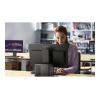 Lenovo ThinkVision T27qd-4v - LED-Monitor - 2560 x 1440 QHD @ 120 Hz - IPS - 350 cd / m² - 1500:1 - 4 ms - HDMI, 2xDisplayPort, 2xUSB-C - Lautsprecher - Finsternis schwarz