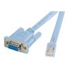 StarTech.com 1,8m RJ45 auf DB9 Cisco Konsolen Management Router Kabel - St / Bu - Kabel seriell - RJ-45 (M) zu DB-9 (W) - 1.8 m - Blau - für P / N: EC1S952, EC2S952, IES101002SFP