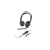 Poly Blackwire 5220 - Headset - On-Ear - kabelgebunden - USB-C, 3,5 mm Stecker - Schwarz - Zertifiziert für Skype für Unternehmen, Cisco Jabber Certified, Avaya Certified, Zertifiziert für Microsoft Teams, Zoom Certified, UC-zertifiziert, Works With