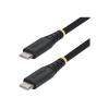 StarTech.com - USB-Kabel - USB-C (M) zu USB-C (M) - USB 2.0 - 3 A - 2 m - USB Power Delivery (60W) - Schwarz