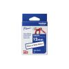 Brother TZe-R231 - Schwarz auf Weiß - Rolle (1,2 cm x 4 m) 1 Kassette(n) Band - für Brother PT-D210, D600, H110, P-Touch PT-E310, P-Touch Cube PT-P300