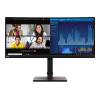 Lenovo ThinkVision P34w-20 - LED-Monitor - gebogen - 86.7 cm (34.14") - 3440 x 1440 UWQHD - IPS - 300 cd / m² - 1000:1 - 4 ms - 2xHDMI, 2xDisplayPort, USB-C - Lautsprecher - Raven Black