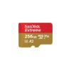 SanDisk Extreme - Flash-Speicherkarte - 256 GB - A2 / Video Class V30 / UHS-I U3 / Class10 - microSDXC UHS-I
