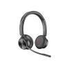 Poly Savi 7320 Office - Savi 7300 series - Headset - On-Ear - DECT - kabellos - Schwarz - Replaces Poly SKU 214777-05