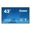 43" 3840x2160, UHD IPS panel, Haze 1%, 800cd / m², Landscape and Portrait, Signal FailOver, Speakers 2x 10W, Multiple Inputs HDMI 2x, DisplayPort, USB 2.0 x2, WiFi, LAN, Media Play USB Port, Control LAN / RS232C, iiSignage2 (CMS / DMS), E-Share, Android