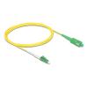 Kabel Lichtwellenleiter LC-APC zu SC-APC, 3 m, Verbindung