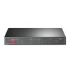 TP-Link TL-SG1210MP V2 - Switch - unmanaged - 8 x 10 / 100 / 1000 (PoE+) + 1 x 10 / 100 / 1000 (Uplink) + 1 x Gigabit SFP (Uplink) - Desktop, wandmontierbar - PoE+