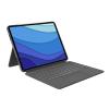 Logitech Combo Touch - Tastatur und Foliohülle - mit Trackpad - hintergrundbeleuchtet - Apple Smart connector - QWERTY - Italienisch - Oxford Gray - für Apple 12.9-inch iPad Pro (5. Generation)