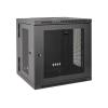 Eaton Tripp Lite Series 12U Wall Mount Rack Enclosure Server Cabinet Hinged Doors / Sides - Schrank Netzwerkschrank - geeignet für Wandmontage - Schwarz - 12U - 48.3 cm (19")