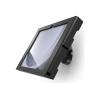 Compulocks Galaxy Tab A9+ Apex Enclosure Tilting Wall Mount - Befestigungskit (Gehäuse) - freiliegende Front- / Rückkamera und Sensoren - für Tablett - Neigen - verriegelbar - Aluminium, Metallrahmen - Schwarz - Bildschirmgröße: 27.9 cm (11") - Wandmon