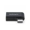 StarTech.com Right Angled USB-C to USB-A Adapter, USB 5Gbps, Compact USB-C Male to USB-A Female Adapter, Metal Housing, M / F - USB-Adapter - 24 pin USB-C (M) rechtwinklig zu USB (W) - USB 3.2 Gen 1 - 5 V - 3 A - Passiv, up to 5 Gbps data transfer rate