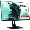 iiyama G-MASTER Red Eagle GB3271QSU-B1 - LED-Monitor - 81.3 cm (32") (31.5" sichtbar) - 2560 x 1440 WQHD @ 165 Hz - IPS - 400 cd / m² - 1200:1 - 1 ms - 2xHDMI, 2xDisplayPort - Lautsprecher - mattschwarz