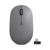 Lenovo Go Multi-device - Maus - optisch blau - 3 Tasten - kabellos - 2.4 GHz, Bluetooth 5.0 - USB-C Wireless-Empfänger - Thunder Black