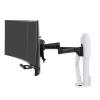 Monitor Tischhalterung mit patentierter CF-Technologie für 2 Bildschirme bis 27 Zoll, 27.9cm Höhenverstellung, VESA Standard und 15 Jahre Garantie