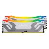 Kingston FURY Renegade RGB - DDR5 - Kit - 48 GB: 2 x 24 GB - DIMM 288-PIN - 8800 MT / s / PC5-70400 - CL42 - 1.4 V - taktunabhängig unbuffered - on-die ECC - Weiß & Silber
