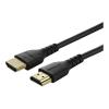 StarTech.com RHDMM1MP HDMI Kabel (2m, HDMI 2.0, 4k 60Hz, premium High Speed HDMI Kabel mit Ethernet, für Monitore oder TVs) - Premium Highspeed - HDMI-Kabel mit Ethernet - HDMI männlich zu HDMI männlich - 2 m - Schwarz - für P / N: TB3DKM2HDL