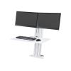 WORKFIT-S, DUAL MONITOR, REAR MOUNTING, BRIGHT WHITE