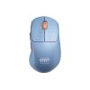 CHERRY Xtrfy M64 - Maus - ergonomisch - optisch - 5 Tasten - kabellos - 2.4 GHz - kabelloser Empfänger (USB) - Blau