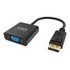 Vision Professional - Videoadapter - DisplayPort (M) zu HD-15 (VGA) (W) - Schwarz