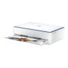 HP ENVY 6010e All-in-One - Multifunktionsdrucker - Farbe - Tintenstrahl - 216 x 297 mm (Original) - A4 / Letter (Medien) - bis zu 8 Seiten / Min. (Kopieren) - bis zu 10 Seiten / Min. (Drucken) - 100 Blatt - USB 2.0, Wi-Fi(ac), Bluetooth - Cloud Blue - Für