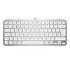 Logitech MX Keys Mini - Tastatur - hinterleuchtet - kabellos - Bluetooth - AZERTY - Französisch - Pale Gray