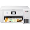 Epson EcoTank ET-2856 - Multifunktionsdrucker - Farbe - Tintenstrahl - nachfüllbar - A4 (Medien) - bis zu 10.5 Seiten / Min. (Drucken) - 100 Blatt - Wi-Fi, USB - weiß