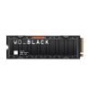 WD Black SN850 NVMe SSD WDBAPZ0010BNC - SSD - 1 TB - intern - M.2 2280 - PCIe 4.0 x4 (NVMe) - integrierter Kühlkörper