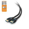 C2G 25ft Performance Series Premium High Speed HDMI Cable - 4K 60Hz In-Wall - Premium Highspeed - HDMI-Kabel - HDMI männlich zu HDMI männlich - 7.62 m - Schwarz