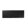 CHERRY STREAM KEYBOARD WIRELESS - Tastatur - kabellos - 2.4 GHz - QWERTZ - Deutsch - Tastenschalter: CHERRY SX - Schwarz