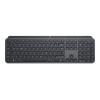 Logitech MX Keys - Tastatur - hinterleuchtet - kabellos - Bluetooth, 2.4 GHz - QWERTY - US International - Graphite