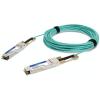 AddOn - 100GBase-AOC Direktanschlusskabel - TAA-konform - QSFP28 zu QSFP28 - 7 m - Glasfaser - aktiv - für HPE SN2010M 25, SN2100M 100, SN2410, SN2410M 25, SN2700M 100, SN3700cM 100
