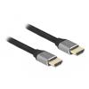 Delock Ultra High Speed HDMI Kabel 48 Gbps 8K 60 Hz grau 3 m zertifiziert