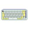 Logitech POP Keys - Tastatur - kabellos - Bluetooth 5.1, Bluetooth LE - QWERTY - US International - Tastenschalter: Brown Tactile - Daydream