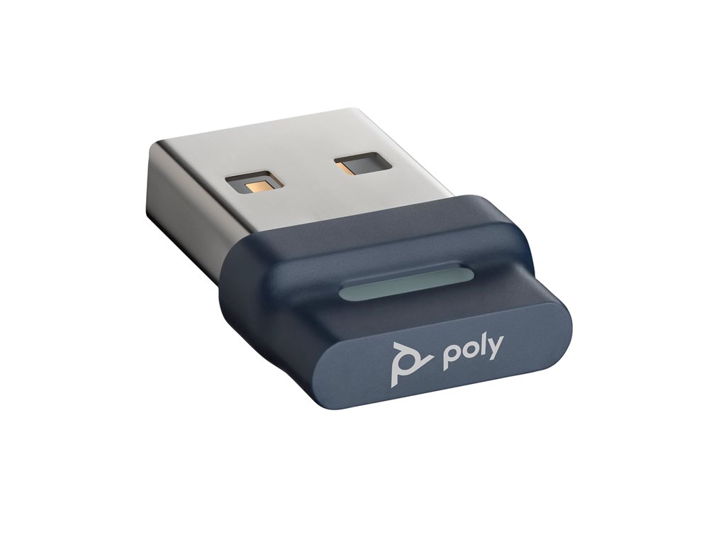 Poly BT700 - Kabelloser Bluetooth-Audiosender für Headset - USB-A - Blau - für OMEN 40L by HP GT21-1026nd - Replaces Poly SKU 217877-01