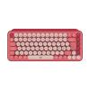 Logitech POP Keys - Tastatur - kabellos - Bluetooth 5.1, Bluetooth LE - QWERTY - Pan-Nordic - Tastenschalter: Brown Tactile - Heart Breaker