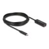 Delock Aktives USB 10 Gbps Verlängerungskabel USB-C 5 m