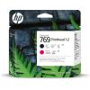 HP 769 - 2er-Pack - Schwarz, Magenta - original - DesignJet - Druckkopf - für DesignJet XL 3800, 3800 PostScript
