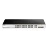 D-Link Web Smart DGS-1210-28 - Switch - managed - 24 x 10 / 100 / 1000 + 4 x Gigabit SFP - Desktop, an Rack montierbar