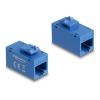 Delock - Modulare Eingabe - CAT 6a - UTP - RJ-45 - Blau