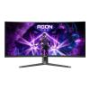 AOC AGON PRO AG346UCD - OLED-Monitor - Gaming - gebogen - 86.36 cm (34") - 3440 x 1440 @ 175 Hz - 15000000:1 - DisplayHDR 400 True Black - 0.03 ms - 2xHDMI, DisplayPort - Lautsprecher - Dunkelgrau