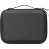 Lenovo Go - Hartschalentasche für Mobiltelefon / Kopfhörer / Notizblock / Kabel / Netzadapter / Stifte / Powerbank / Maus - Polyester, recycletes PET - Dunkelgrau - für ThinkCentre M75t Gen 2 11W5