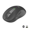 Logitech Signature M650 - Maus - optisch - 5 Tasten - kabellos - 2.4 GHz, Bluetooth - Logitech Logi Bolt USB-Receiver - Graphite