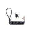 Kensington Slim N17 2.0 Portable Keyed Laptop Lock for Wedge Shaped Slots - Sicherheitskabelschloss - 1.83 m