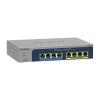NETGEAR Plus MS108EUP - Switch - managed - 4 x 100 / 1000 / 2.5G (PoE++) + 4 x 100 / 1000 / 2.5G (PoE+) - Desktop, wandmontierbar - PoE++ (230 W)