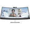 HP E34m G4 Conferencing Monitor - E-Series - LED-Monitor - gebogen - 86.36 cm (34") - 3440 x 1440 WQHD @ 75 Hz - VA - 400 cd / m² - 3000:1 - 5 ms - HDMI, DisplayPort, USB-C - Lautsprecher - mit HP 5 Jahre Vor-Ort-Hardware-Support am nächsten Werktag fü