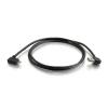 C2G C2G 1m USB A to Micro-USB B Cable with Right Angeled Connectors-USB 2.0 3ft - USB-Kabel - USB (M) zu Micro-USB Typ B (M) - USB 2.0 - 1 m - 90° Stecker - Schwarz
