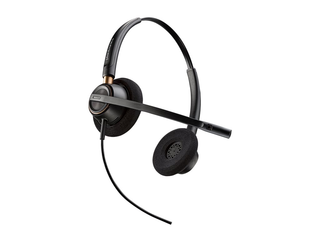 Poly EncorePro 525-M - EncorePro 500 series - Headset - On-Ear - kabelgebunden - USB-A - Schwarz - Zertifiziert für Microsoft Teams - Replaces Poly SKU 218275-01